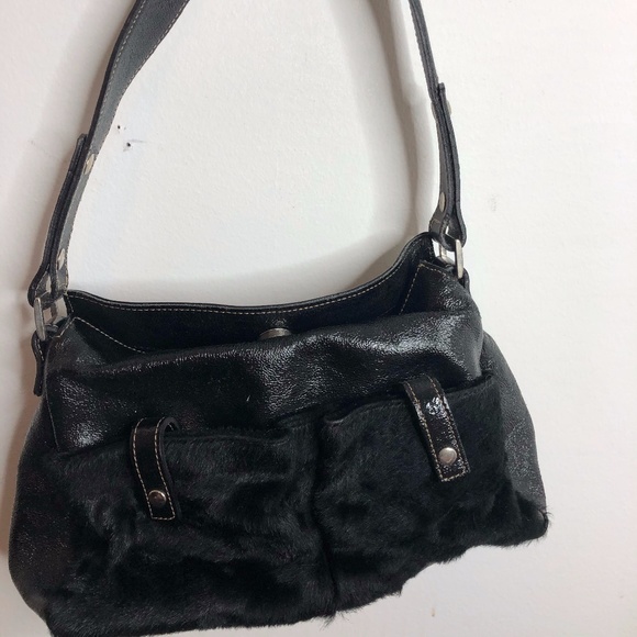 SOLD! Gianni Notaro patent leather purse - Picture 2 of 5